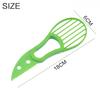 1PC 3 in 1 Avocado Slicer Shea Corer Butter Fruit Peeler Cutter Pulp Separator Plastic Knife Kitchen Vegetable Tools
