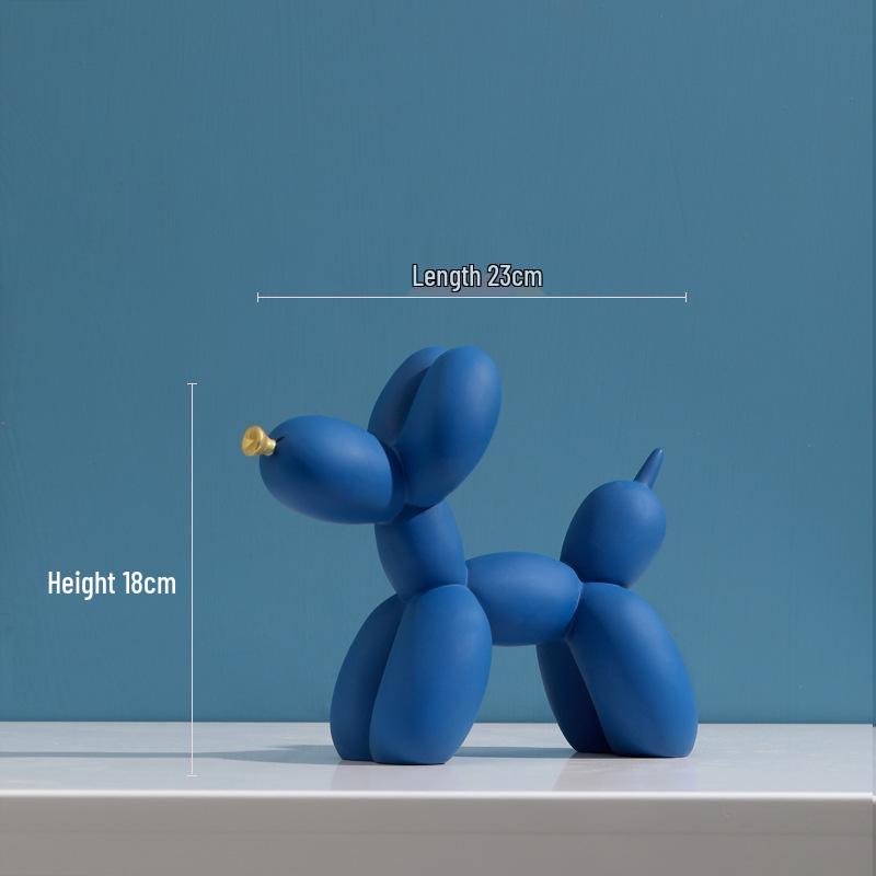 Colorful Modern Balloon Dog Ornaments: Living Room, Wine Cabinet & Office Decor