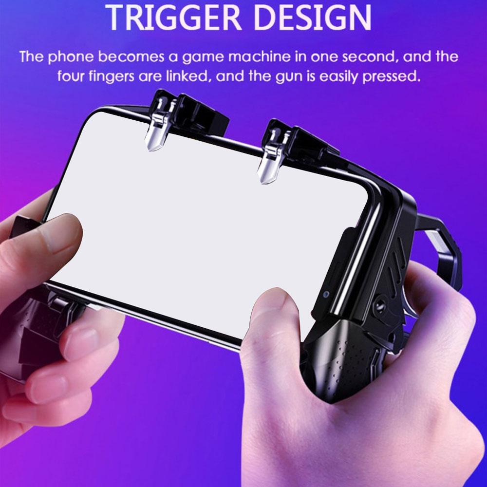 Wireless Mobile Game Controller Gamepad Joystick for Shooting Games on Smartphone Android iOS
