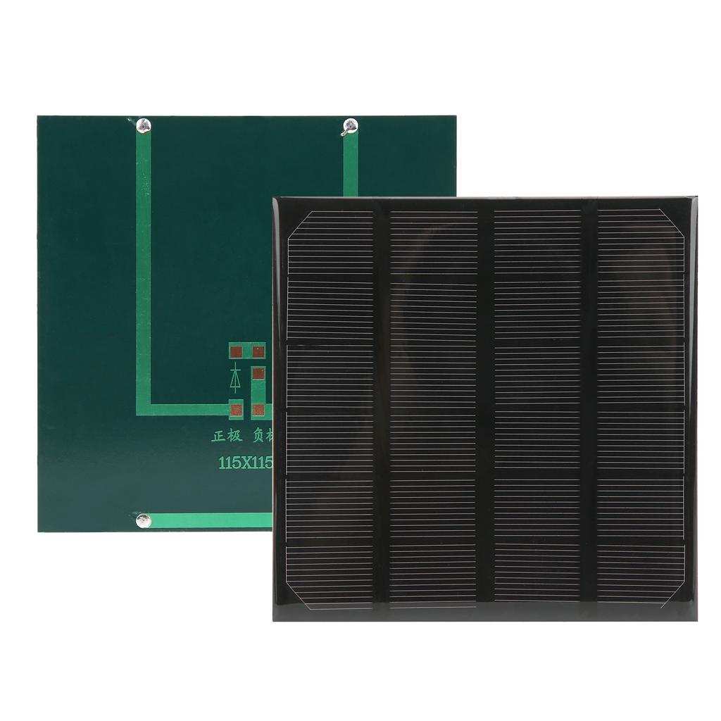 2W 6V Mini Monocrystalline Silicon Solar Panel Module Cells Outdoor Camping Battery Charger