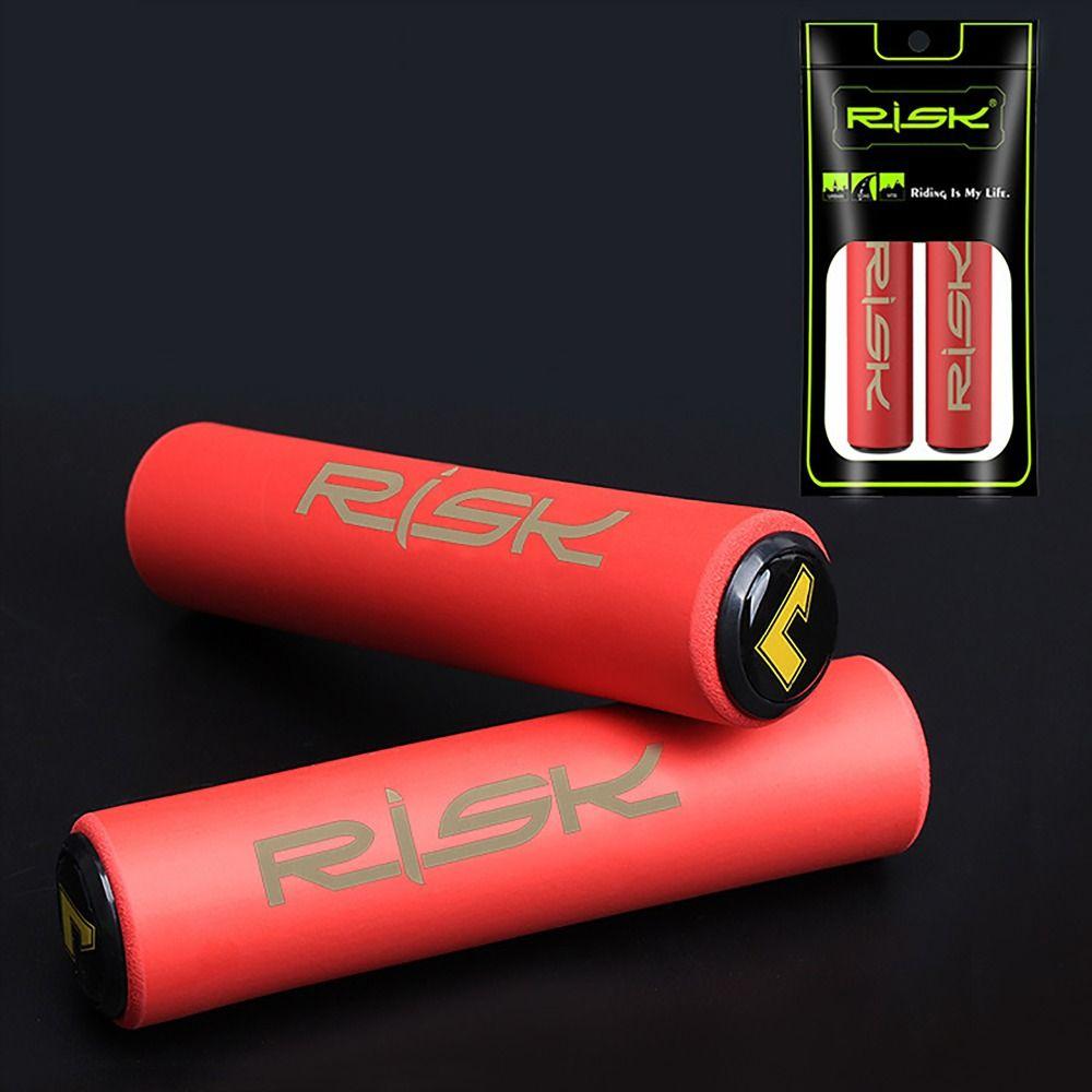 2PCS Anti-slip Cycling Bike Grips Silicone Mountain Bike Handlebar Cover  Bike Accessory
