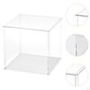 Acryl Klar Display Box Fall Figur Organizer Ständer Container Transparent für