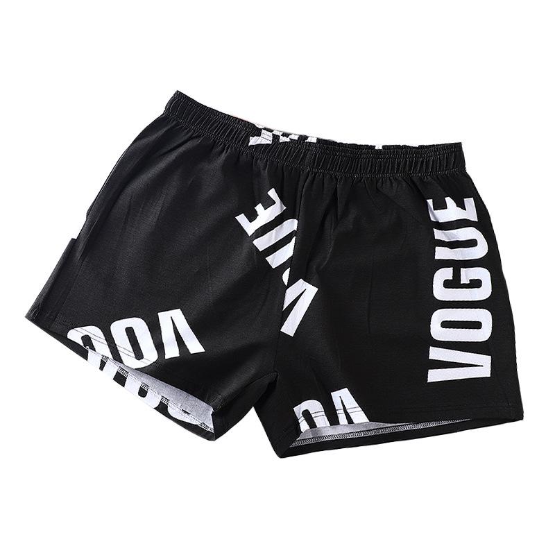 Pánské spodní prádlo Volné boxerky Středně vysoký pas Pánské barevně blokované bavlněné domácí kalhoty Aro