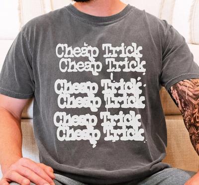 Μπλουζάκι Cheap Trick 70s 80s Ροκ Συγκρότημα Vintage Μαύρο Comfort Colors 1717 Tee