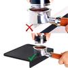 Alfombrilla Antideslizante para Tamper de Café Tamper Mat Barista Utensilios de Café Herramientas de Compactación Soporte para Compactador de Espresso Barista Almohadilla Protectora de Esquina