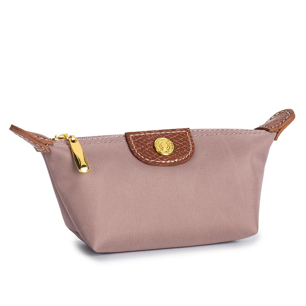 Mini Exquisite Coin Purse: Lightweight Nylon Dumpling Bag for Lipstick & Earphone Storage, Women's Stylish Accessory