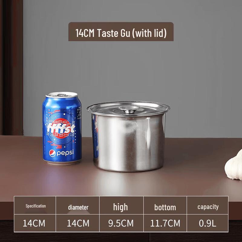 Stainless Steel Seasoning Jar with Lid