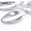 Side Door Handle Bowl Cover Trim For Mazda CX-5 CX5 2012 2013 2014 2015 Chrome Car Door Handles Cup Frame Overlay Accessories
