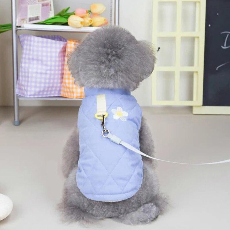 Small Dogs Clothes Winter Warm Pet Jacket Puppy Dog Coat French Bulldog Vest Chihuahua Yorkie Outfits Pug Teddy Costumes