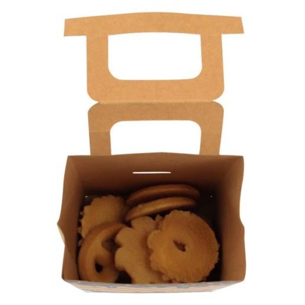 10PCS House Shape Gift Box Kraft Paper Christmas Tree Pendant  Christmas Party Decoration