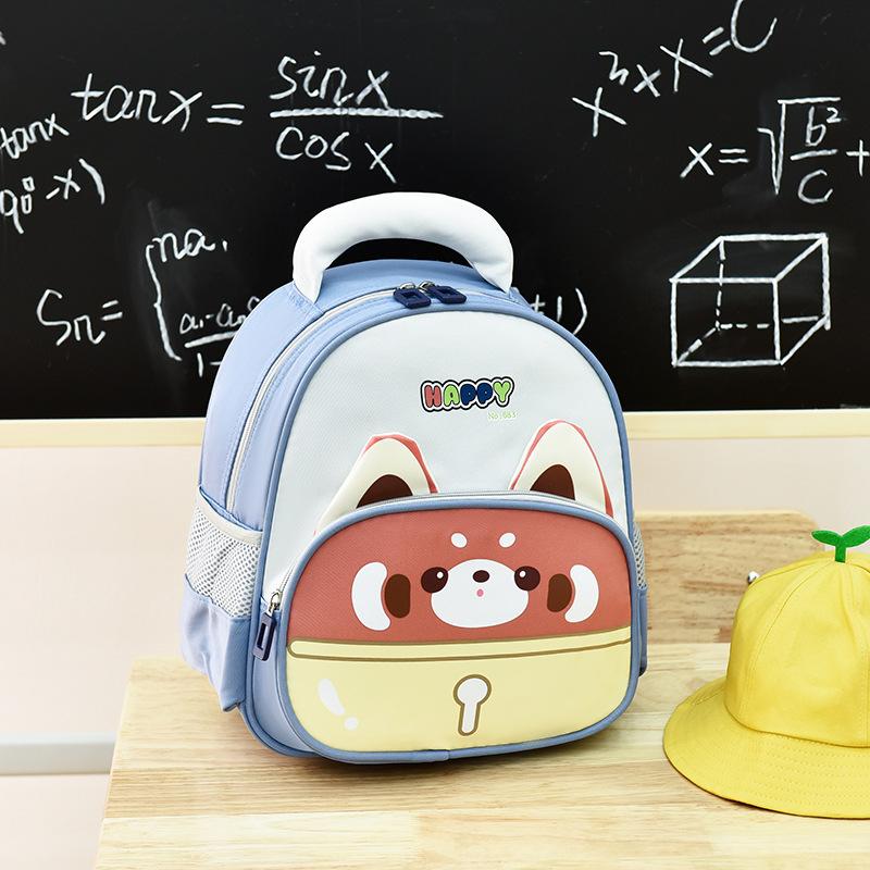 New kindergarten schoolbag cartoon large-capacity backpack fashionable children's backpack boys cute spine backpack