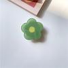 Colorful Acrylic Flower Phone Airbag Stand - Lazy, Retractable, Foldable, Sticky Desktop Holder