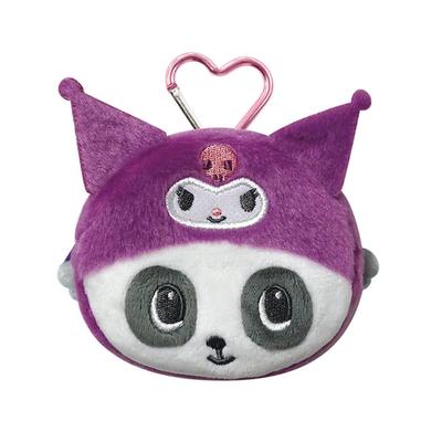 K Company Panshell x Sanrio Characters Ansikte Mini-påse Kuromi PSA-FP-KU