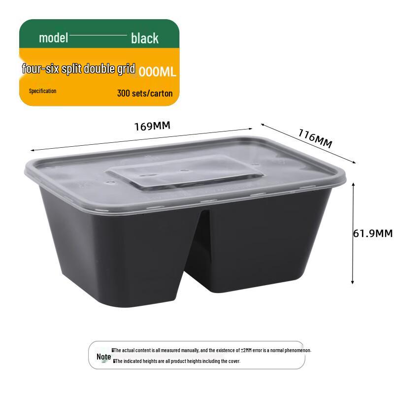Disposable Compartment Meal Boxes