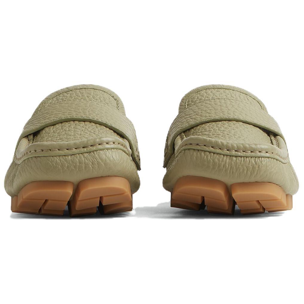 Bottega Veneta Shore Loafers Men's Green 786809V3XP03025