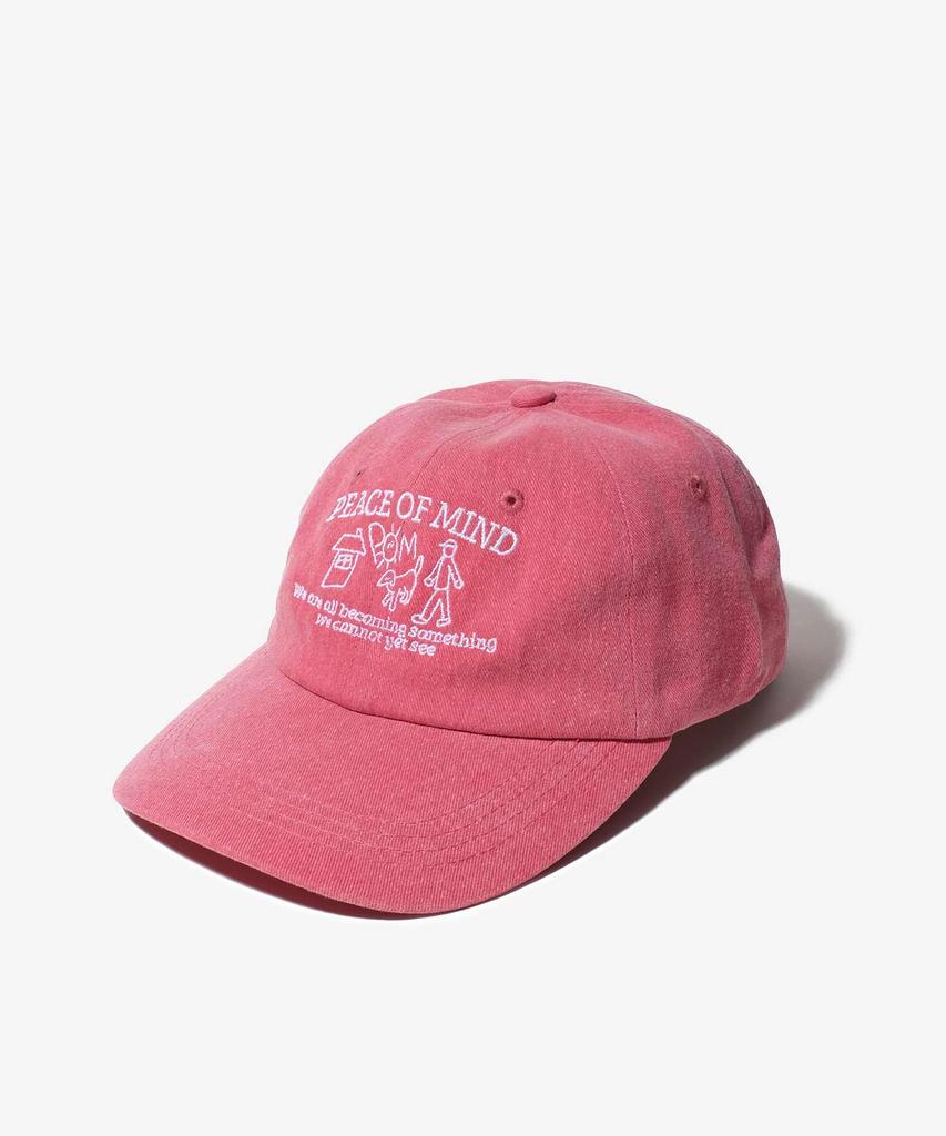 Beollunpeulenjeu Peace Of Mind Pigment Ball Cap Red