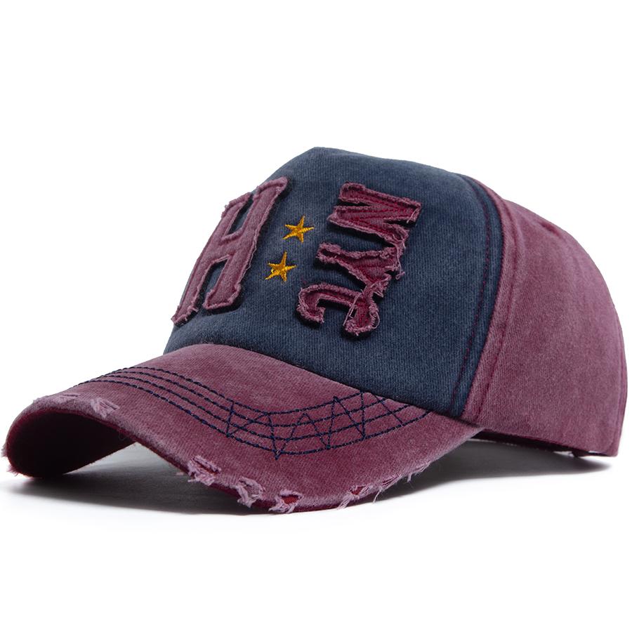 Summer Men Women Baseball Cap Fashion Vintage Washed Cotton Hip Hop Hat Casual Truck Cap Outdoor Sun Visor Adjustable Unisex