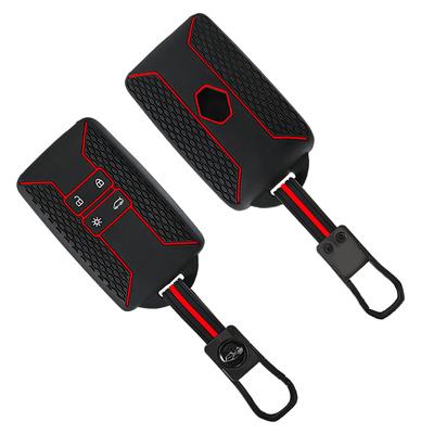 Silicone Smart Remote Control Car Key Case Cover Fob for Renault Captur Koleos Kadjar Arkana Megane Dacia Duster Sandero Stepway