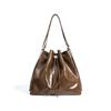 Women's bag niche design bag 2025 new fashion bag large capacity tote bag versatile shoulder underarm bucket bag