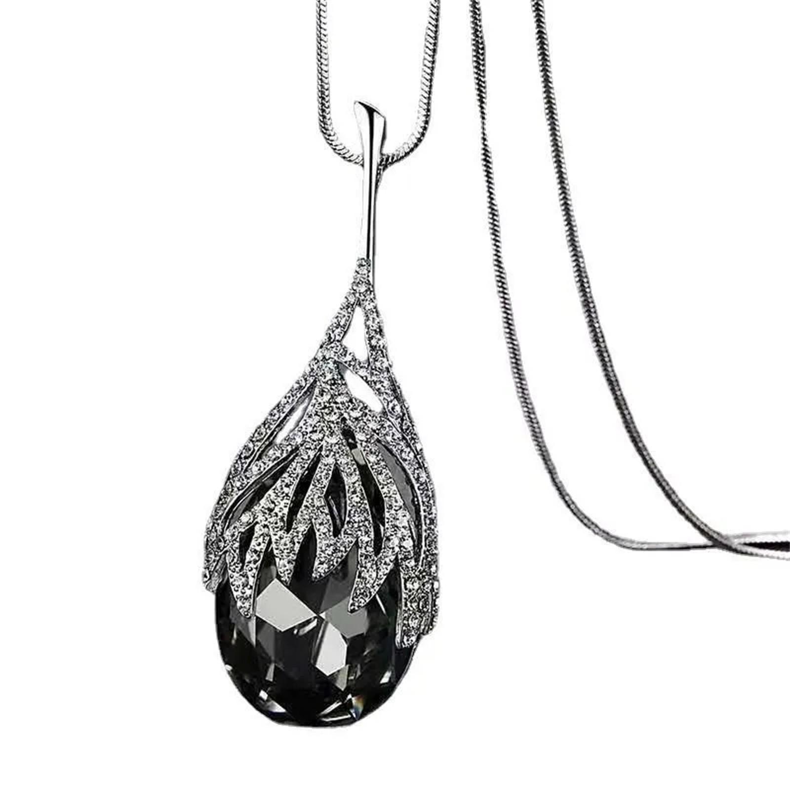 

Жіноче модне високоякісне розкішне довге намисто Sense Of Light. Особисте намисто білий