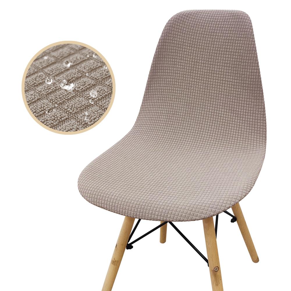 Waterproof Anti-slip Chair Protector Curved Back Chair Cover Curved Dining Room Chairs Cover for Home Bar Hotel Party Banquet 1PC 1090₽