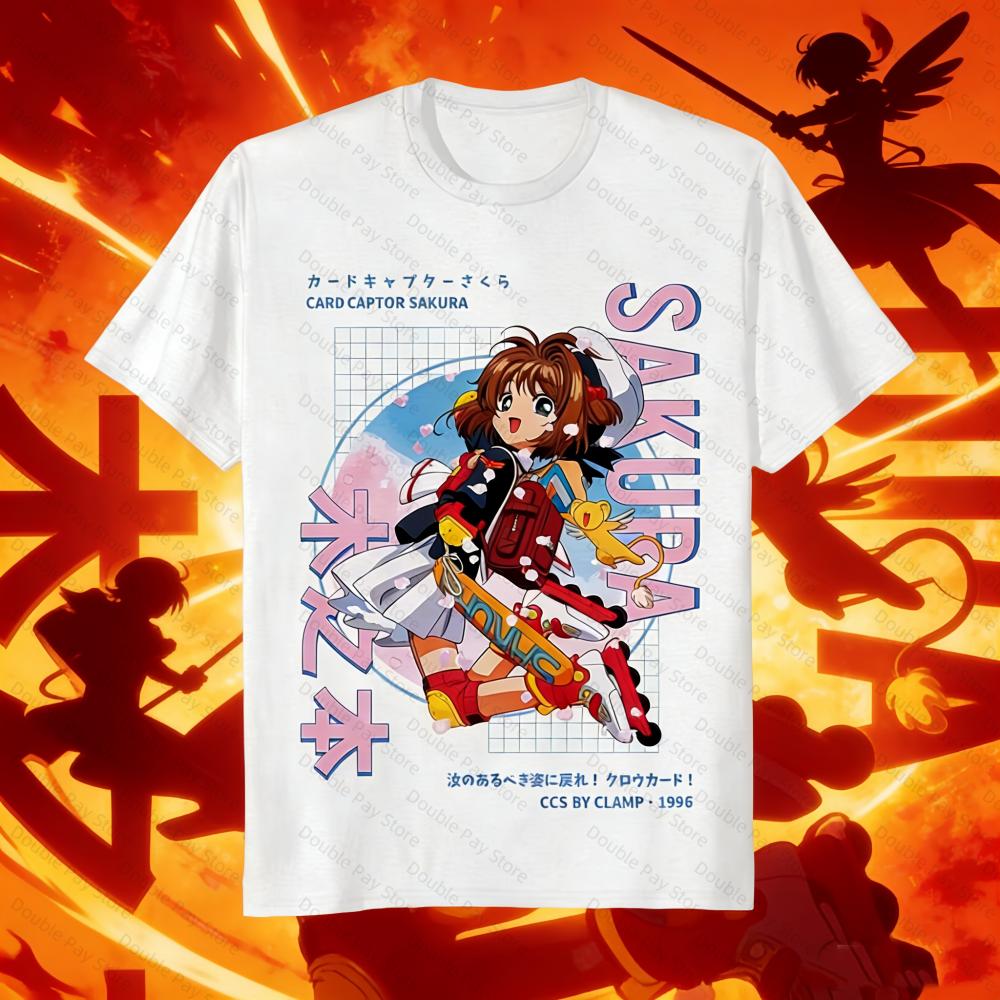 

Cardcaptor Sakura Tshirt Kawaii Anime Unisexga Waifu KeroChan Gift Shirt Plus Size Unisexs Shirts Women Tshirts Tops Kids Shirts S разноцветный