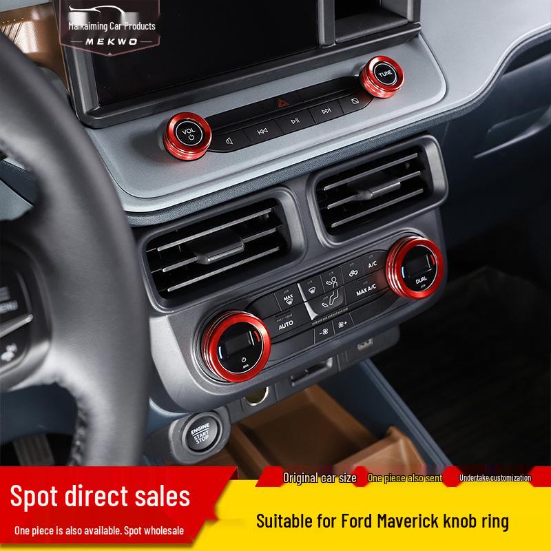 Kia K3 (2015-2018) A/C Knob Aluminum Decorative Cover