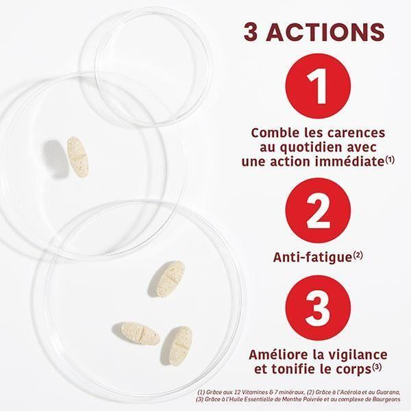 Santarome Bio Vita#039;max Multivitamines Energie et Vitalité 30 comprimés