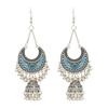 Vintage Women's Bohemian Tassel Hollow Bell Drop Dangle Hook  Earrings Jewelry