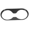 Carbon Fiber Style Cup Holder Cover Trim Car Interior Accessories Replacement for Ford Ranger T6 P375 2015‑2021