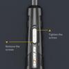 NANWEI Electric Screwdriver Rechargeable Automatic Screwdriver Hand Drill Multi-function Electric Batch Tool 4V