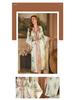Women's Luxury Satin Long-Sleeve Bathrobe Collection - Spring Edition