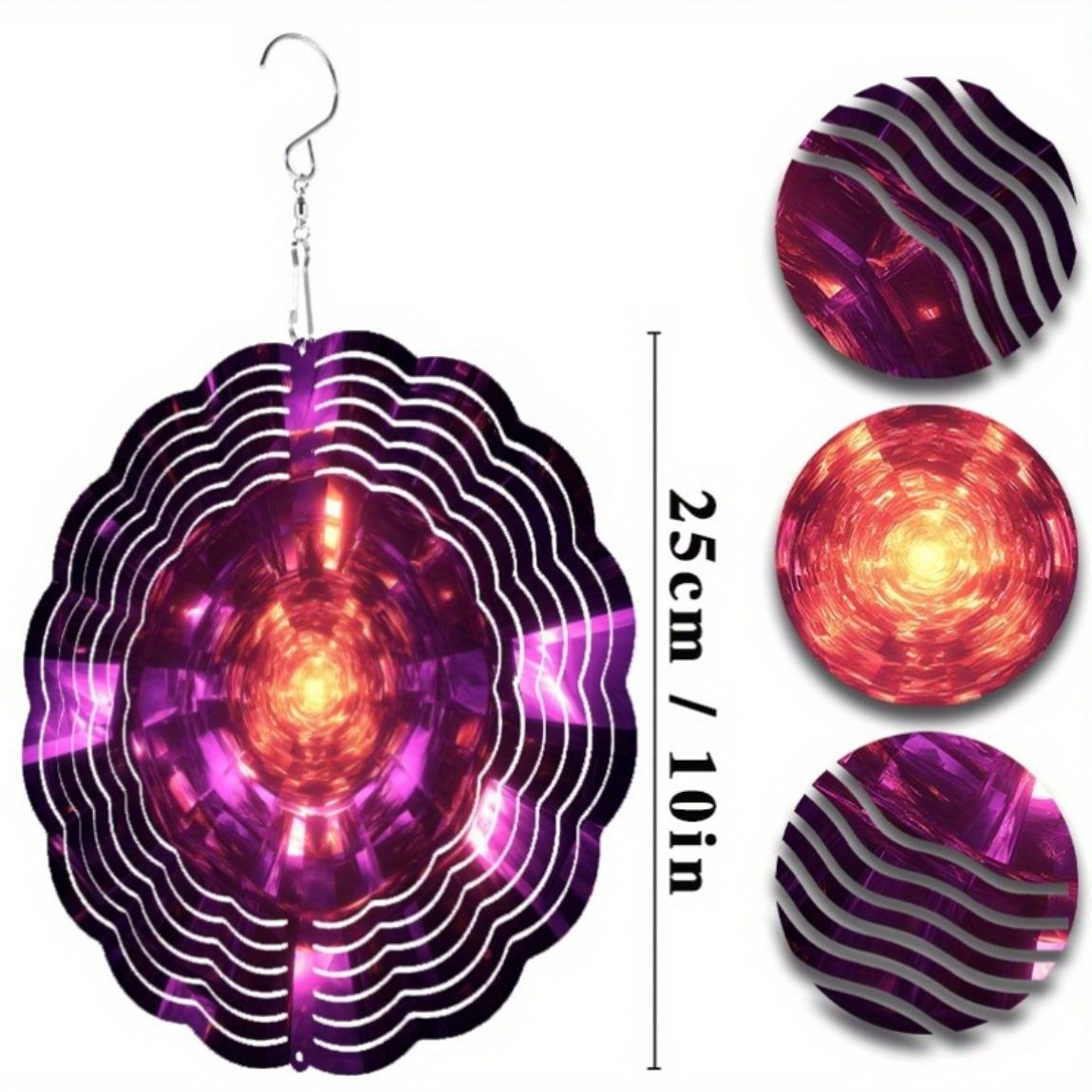 

Starry Pattern Wind Chime 10 Inch Outdoor Decor for All Seasons No Electricity Needed Hanging Garden Art for Patio Yard and Home 01A