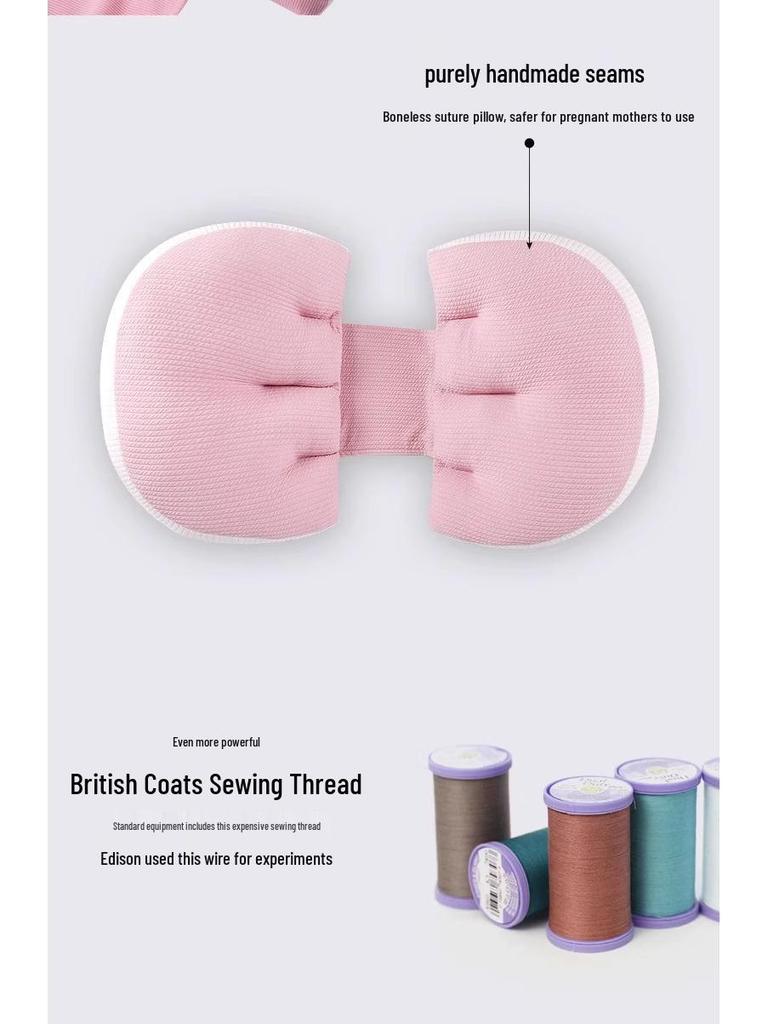 Maternity Support Pillow: Back, Belly, and Side Sleeper Comfort