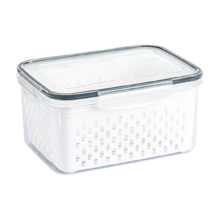 Ventilated Multifunctional Refrigerator Container With Interlocked Design And Materials For Extended Freshness 669₽