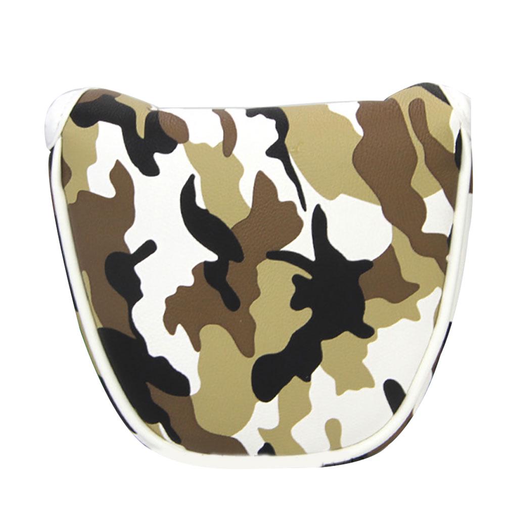 Golf Camouflage Putter Cover Semicircular Cover Club Head Cover