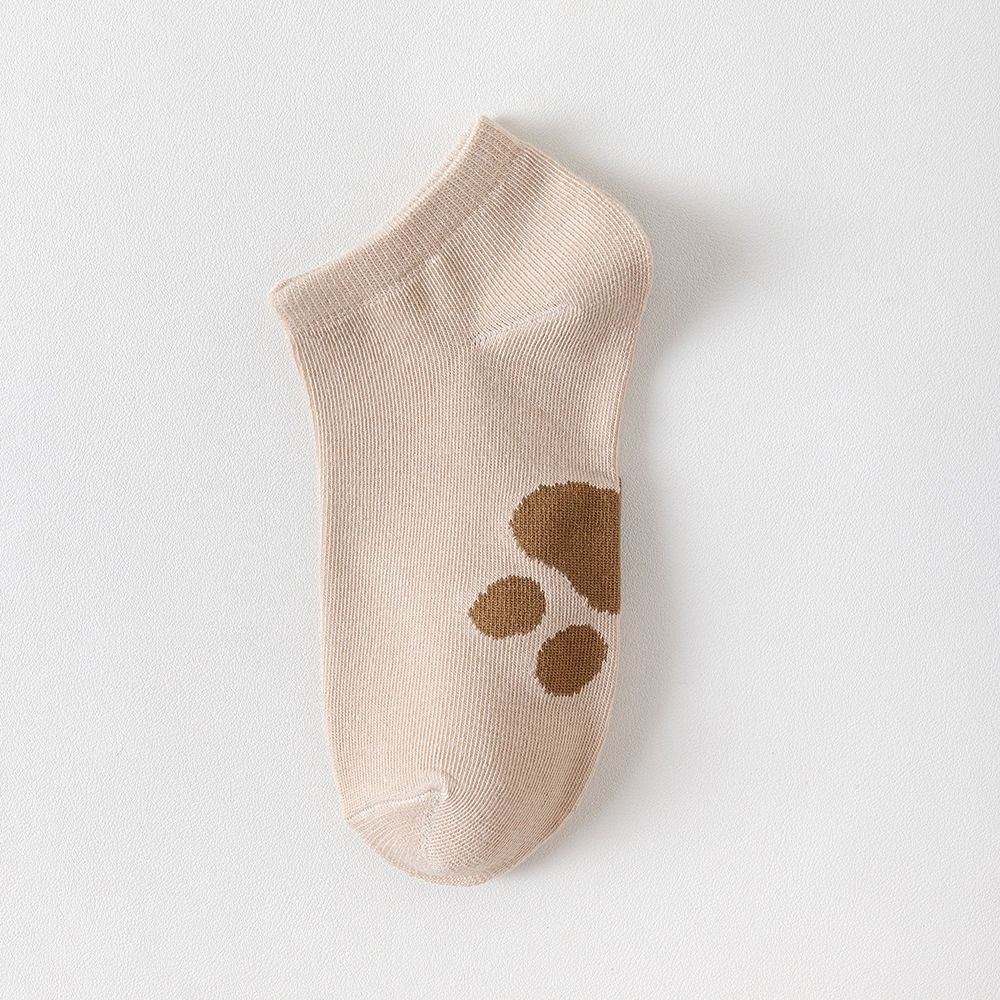 10Pairs Breathable Boat Socks Women Patchwork Invisible Socks Comfortable Cartoon Short Socks  Women