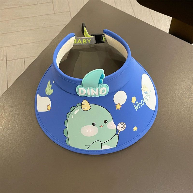 Dinosaur Kids Sun Hat Summer Uv Protection With Wide Brim For Children