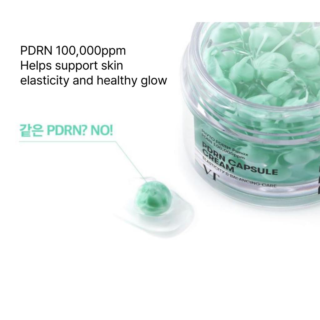 VT COSMETICS Phyto PDRN CREAM 50ML-100,000ppm Capsule Cream Panax Elasticity Balance