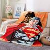 1pc Batman, Superman Blanket Lightweight Flannel Throw For Sofa, Bed, Travel, Camping, Livingroom, Office, Couch, Chair, And Bed