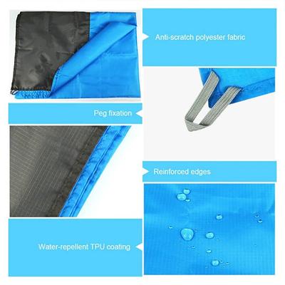Waterproof Beach Mat Extra Large Outdoor Camping Mat Blanket Folding Sand Free Pocket Mattress Portable Lightweight Picnic Mat