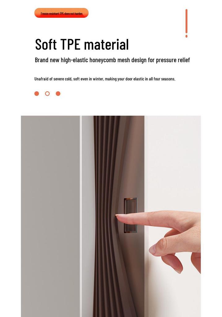 Anti-Theft Soundproof Door Seal Strip for Main Entrance