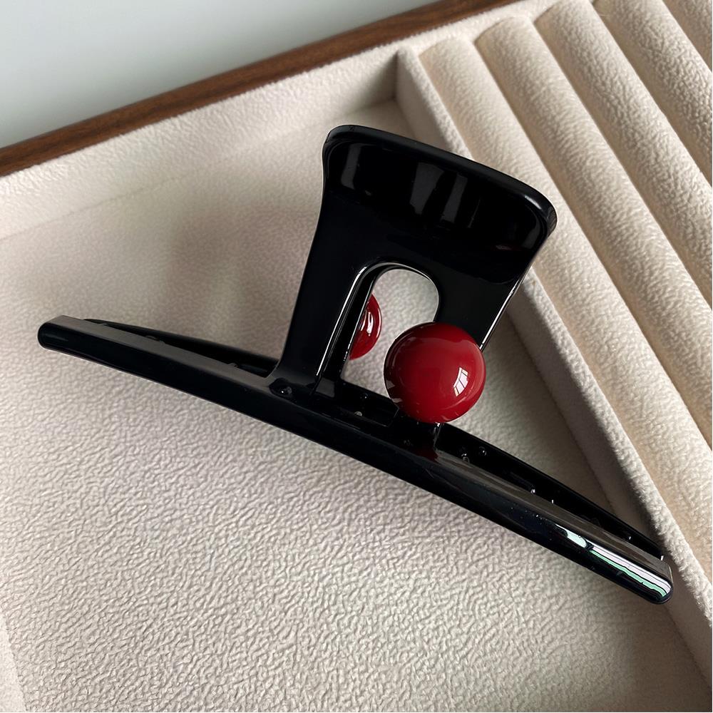 

Корейская жемчужная большая заколка-краб для волос для женщин и девушек, желеобразные акриловые зажимы для волос, однословные заколки, заколки-бабочки, женские аксессуары для волос