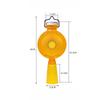 LED Night Traffic Warning Lights Long Battery Life Solar Road Construction Large Flat Lights Barricade Lights Cone Lights