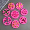Silikonfruktformar för tårtdekoration 3D-frukt Choklad Fondant Dekorativa formar Godis Gelé Gummy Tvålform