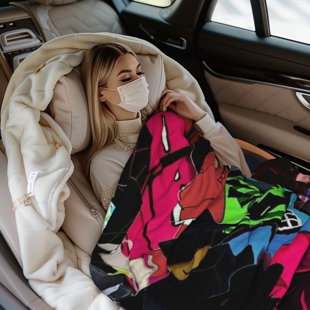 Forsaken Game Blankets Flannel Funny Breathable Throw Blanket for Coverlet All Season