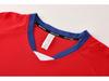 Maillot d'entraînement de football à manches courtes et séchage rapide pour hommes, étudiants et enfants