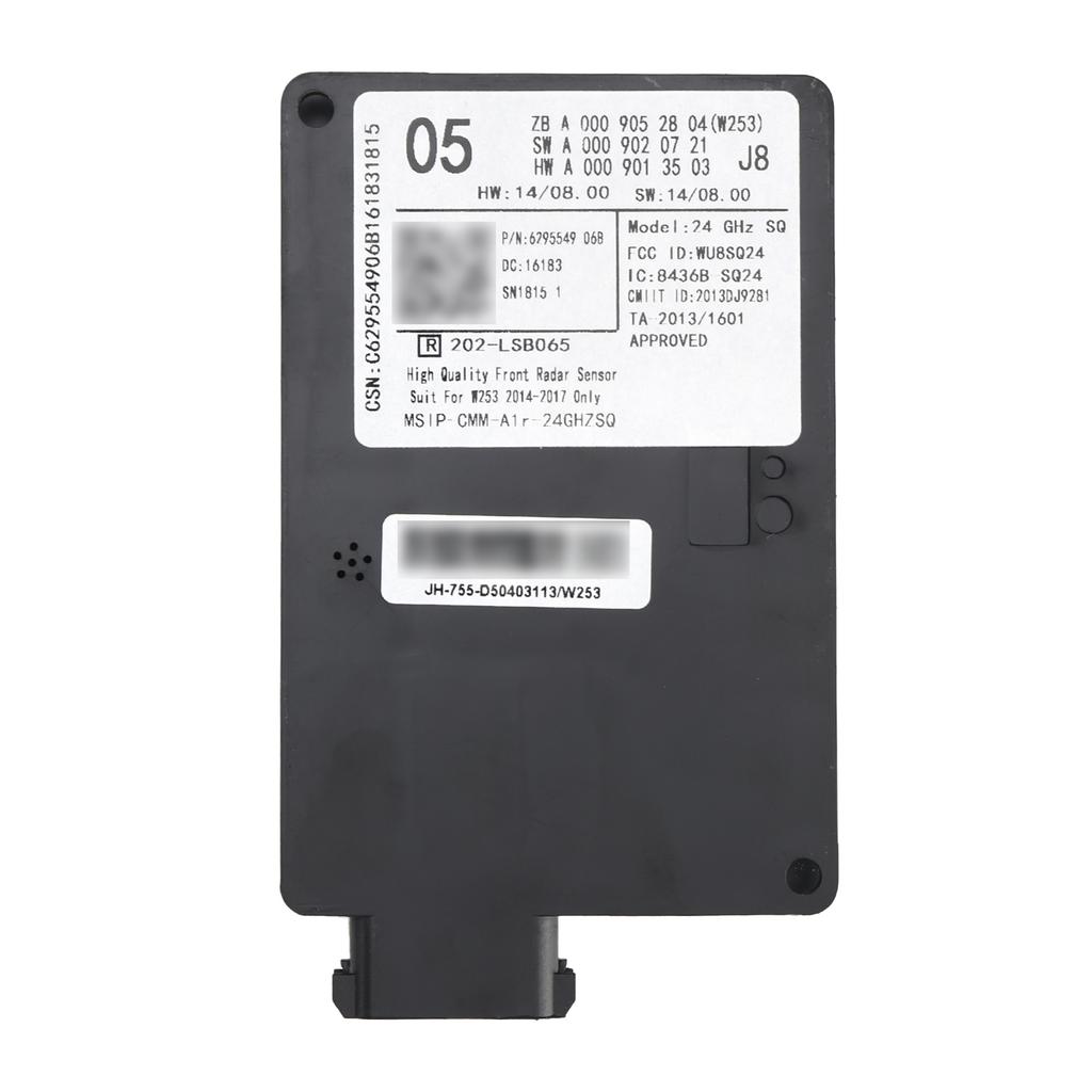 Front Radar Sensor Control Unit A0009052804 For Mercedes C-Class W253 14-17