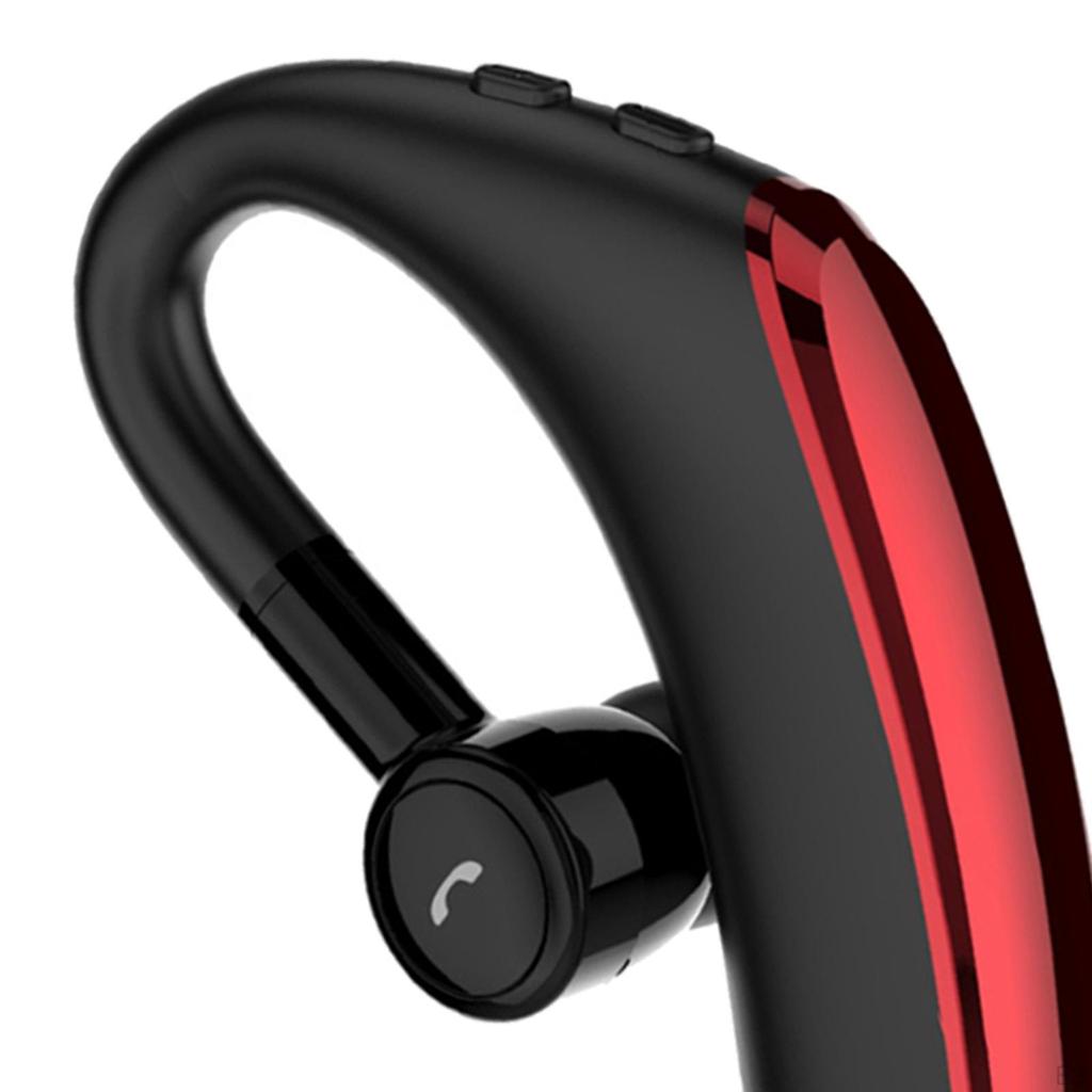 5.0 Earpiece 180 Rotatable Ear Hook for Office Call Reporter Fits Left Right Ears Battery