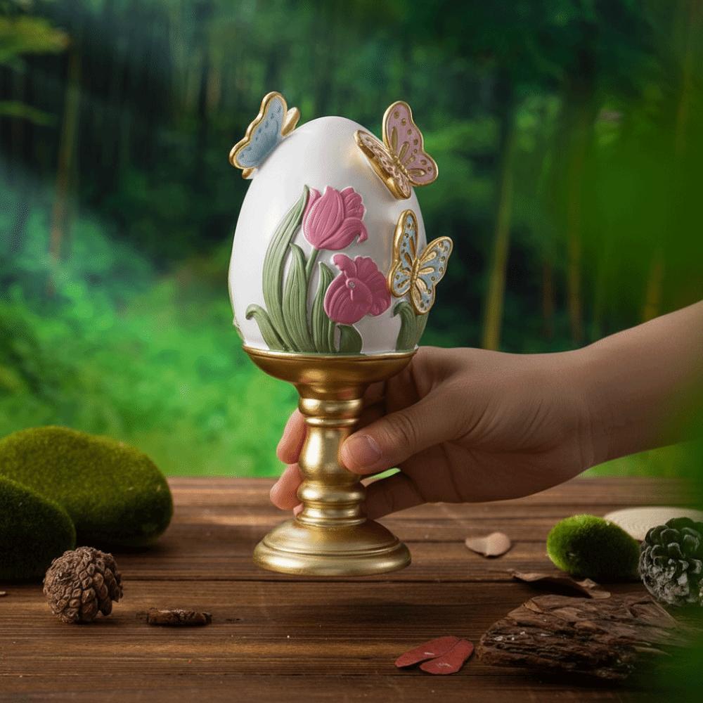 Butterfly Pattern Easter Egg Decoration Easter Decor Festival Atmosphere Decor  Easter Party